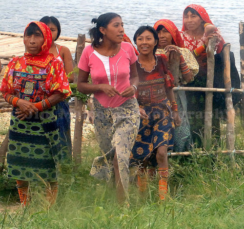 Kuna women, Darien, Panama